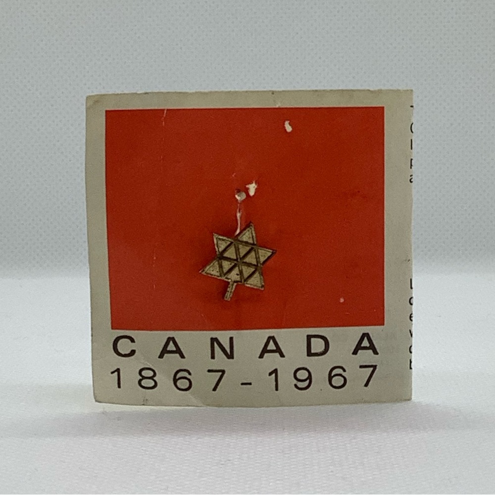 Vintage Canada 1967 Centennial of Canadian Confederation Lapel Pin
